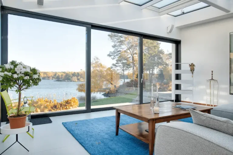 Perfil y vidrio de ventanas de PVC para aislamiento térmico y acústico