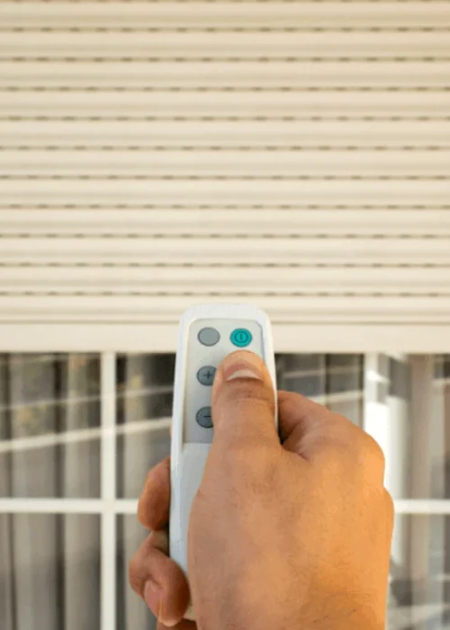 Instalación de motor en persiana