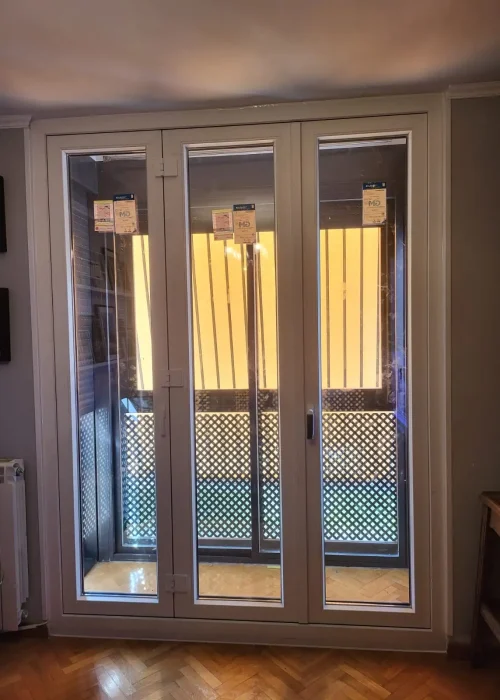 Instalación de cerramientos en PVC