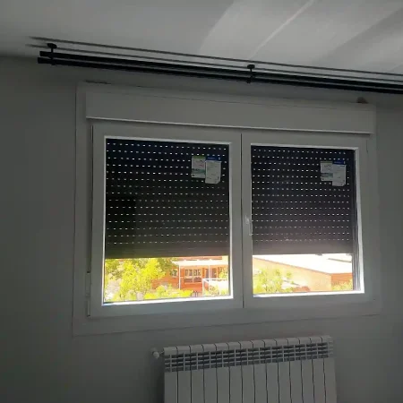 Persianas instaladas en hogar