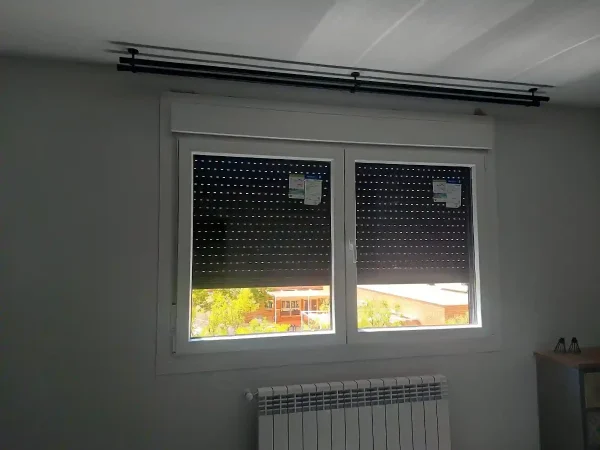 Persianas instaladas en hogar