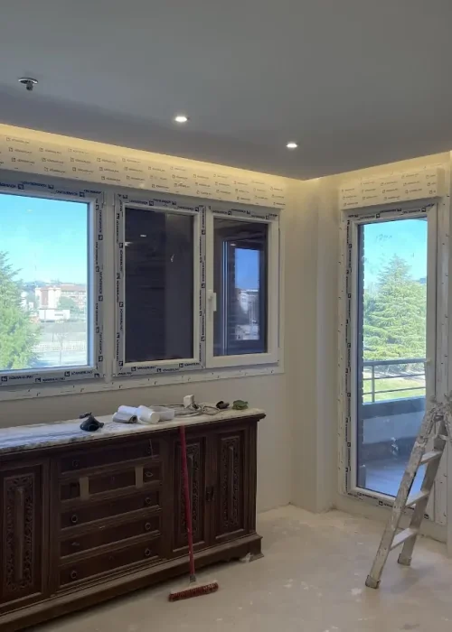 Ventanas de PVC blancas instaladas en Alcobendas
