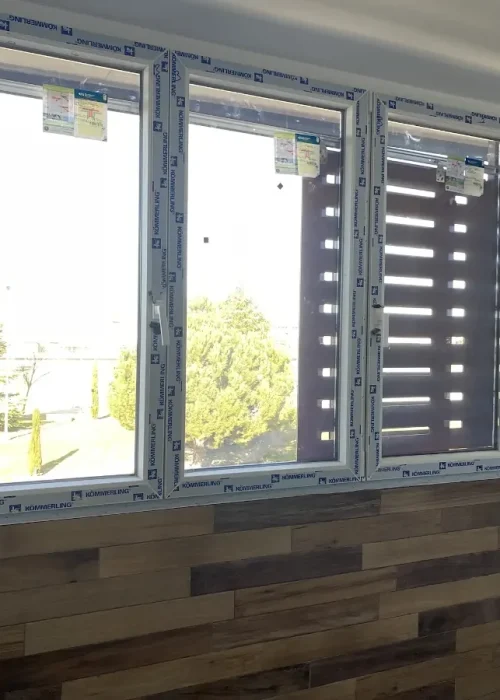 Ventanas de PVC instaladas para mejorar el aislamiento