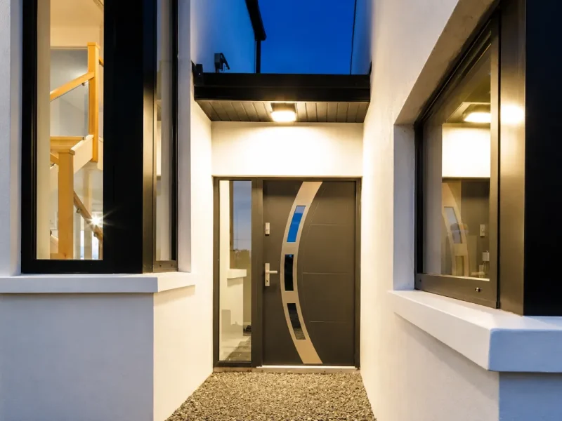 Puertas de exterior de PVC