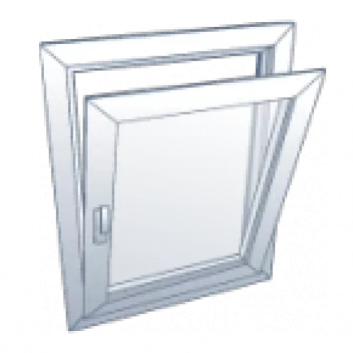 Tipo de apertura de puertas PVC abatible horizontal