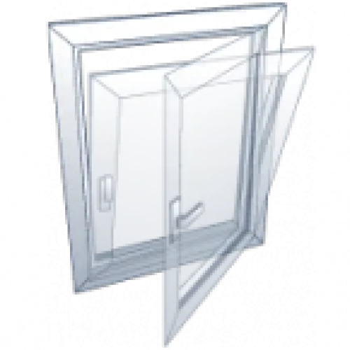 Tipo de apertura de puertas PVC ocilobatiente