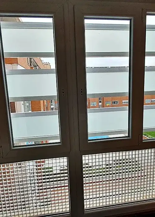 Ventanas de PVC en Alcobendas con cerramiento exterior