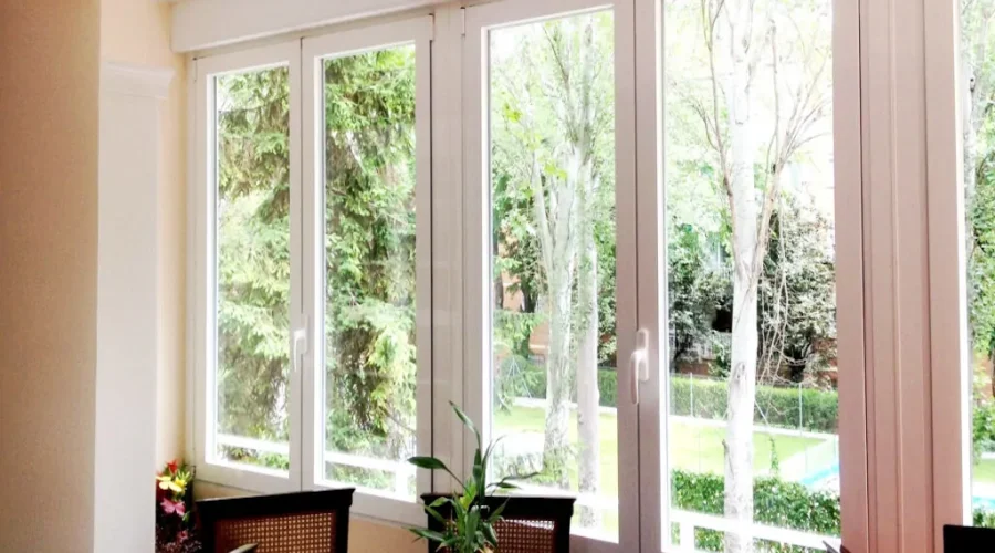 Ventanas de PVC con aislamiento térmico y acústico